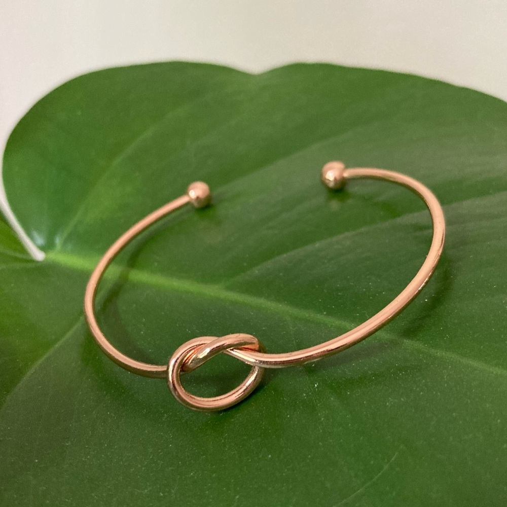 Tie the Knot Rose Gold Bracelet